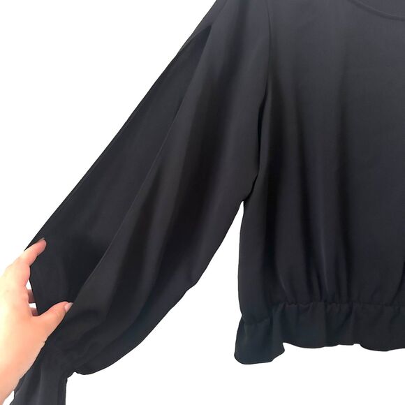 JAY GODFREY Linden Slit Sleeve‎ Blouse Sz 2 - Picture 6 of 6